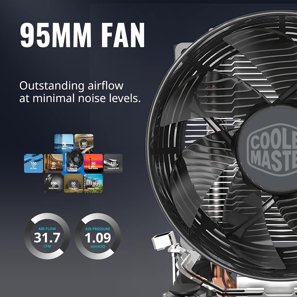 Cooler Master Air Cooler T20 HYPER Cooler Master Air Cooler T20 HYPER